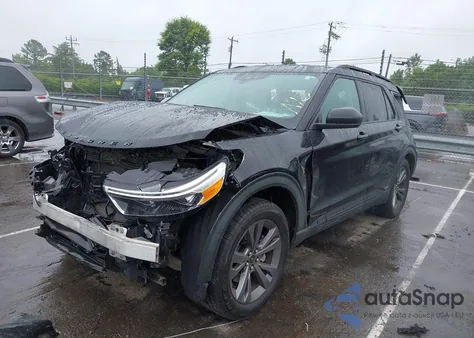 2021 Ford Explorer Xlt z USA, uszkodzony, nr VIN 1FMSK7DH3MGB50690